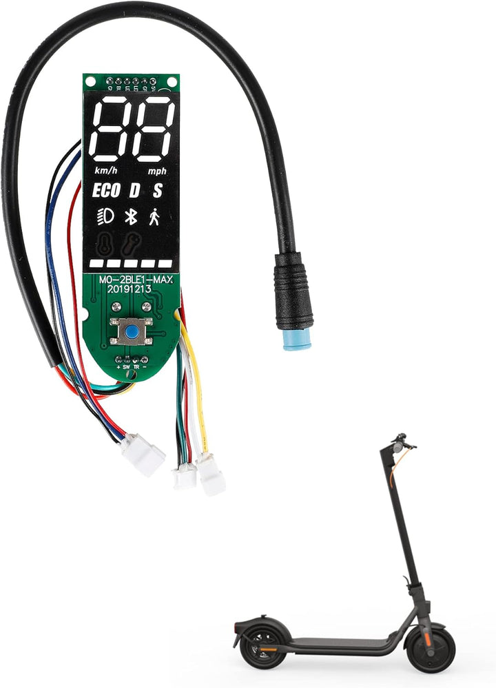 Fututech Armaturenbrett für Segway Ninebot F30 F40 Controller für Elektroroller Monitor Zubehör Tret