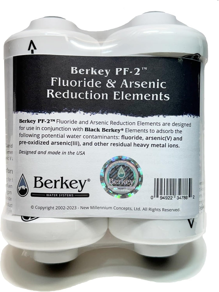 Berkey PF-2 Fluoride/Arsenic Filter (Set of 2) - Fits Black Berkey Purifiers Only, Garden, Haus, Gar