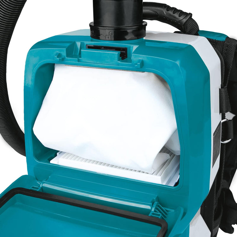 Makita DVC265ZXU, Rucksackstaubsauger 2x18V (ohne Akku ohne Ladegerät), Farbe, Size, único