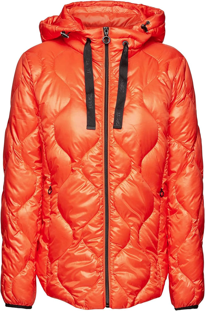 ESPRIT Damen 013ee1g370 Jacke XS 635/ORANGE RED, XS 635/ORANGE RED