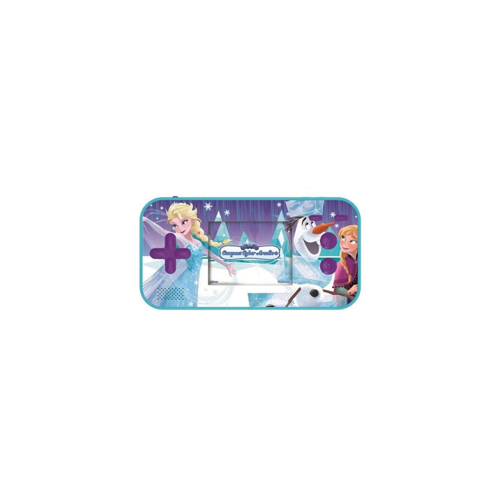 Lexibook - JL2367FZ Disney Frozen Die Eiskönigin ELSA Compact Cyber Arcade Tragbare Spielkonsole, 15