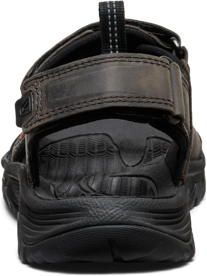 KEEN Herren Targhee 3 Open Toe Sandalen 44.5 EU Grey Black, 44.5 EU Grey Black