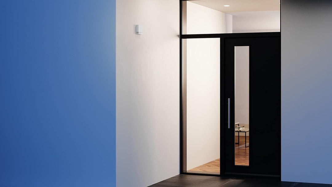 Steinel Bewegungsmelder IS 180 Digi Weiss, 180° Erfassung, 8 m Reichweite, smarte Bluetooth Mesh Ver