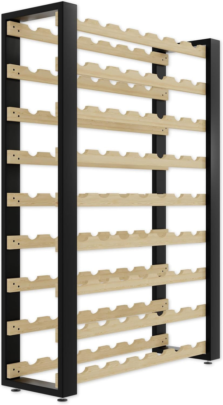 Lenmar Serie RW Weinregal aus Holz für Flaschen, LOFT, Flaschen, Wein, Flaschenregal, Kellerregal, R