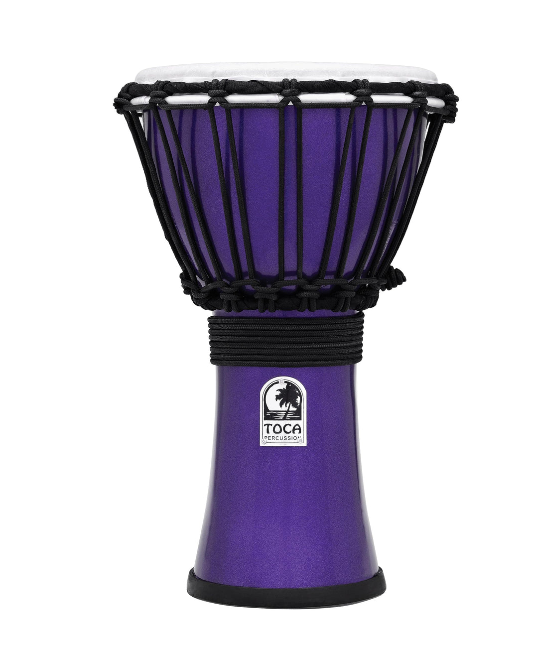 TOCA TFCDJ-7MV 7-Inch Freestyle Colorsound Djembe - Metallic Indigo, Metallic Indigo