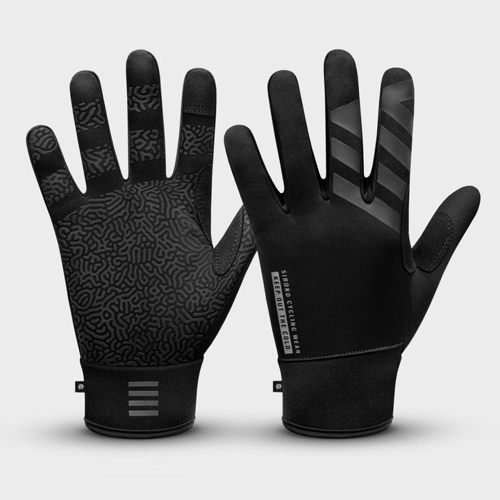 SIROKO Winterhandschuhe Vestkapp Schwarz Herren und Damen XS, XS