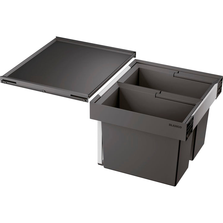 BLANCO FLEXON II 50/2 | Abfall Müllsystem | für 50 cm breite Unterschränke | System zum Einbau in Sc