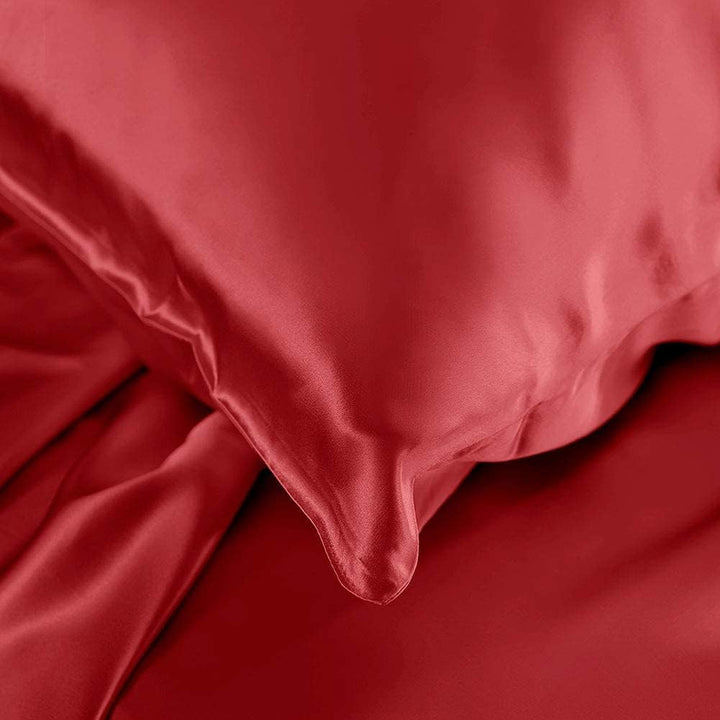 THXSILK 100% 19 Momme Seide Kissenbezug Kissenhülle mit Reissverschluss - Seide Kissen Bezug - Super