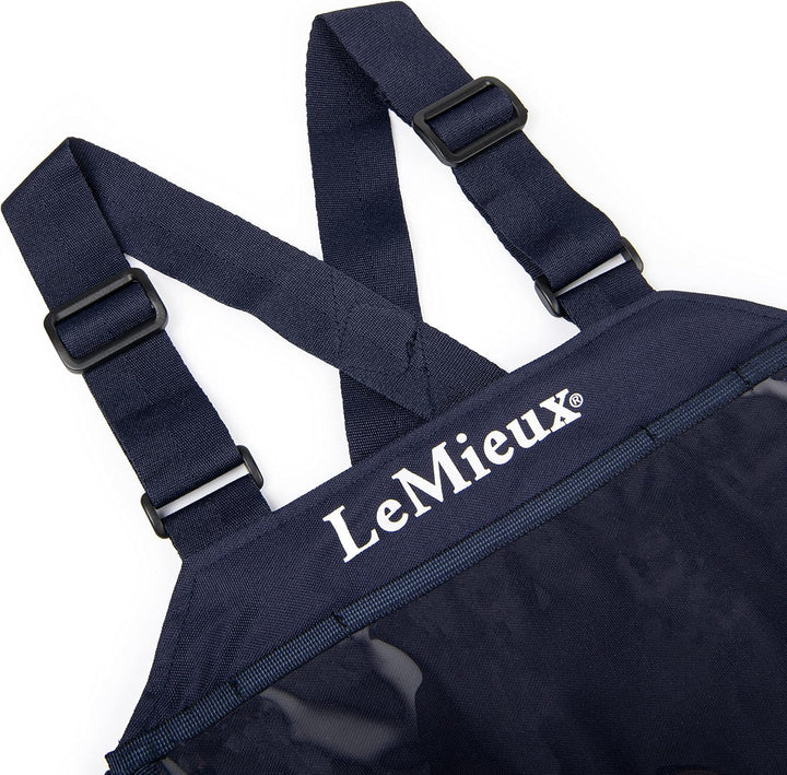 LeMieux Unisex-Lätzchen mit transparenter Vorderseite, Wettkampfnummernanzeige – Bequeme und stilvol