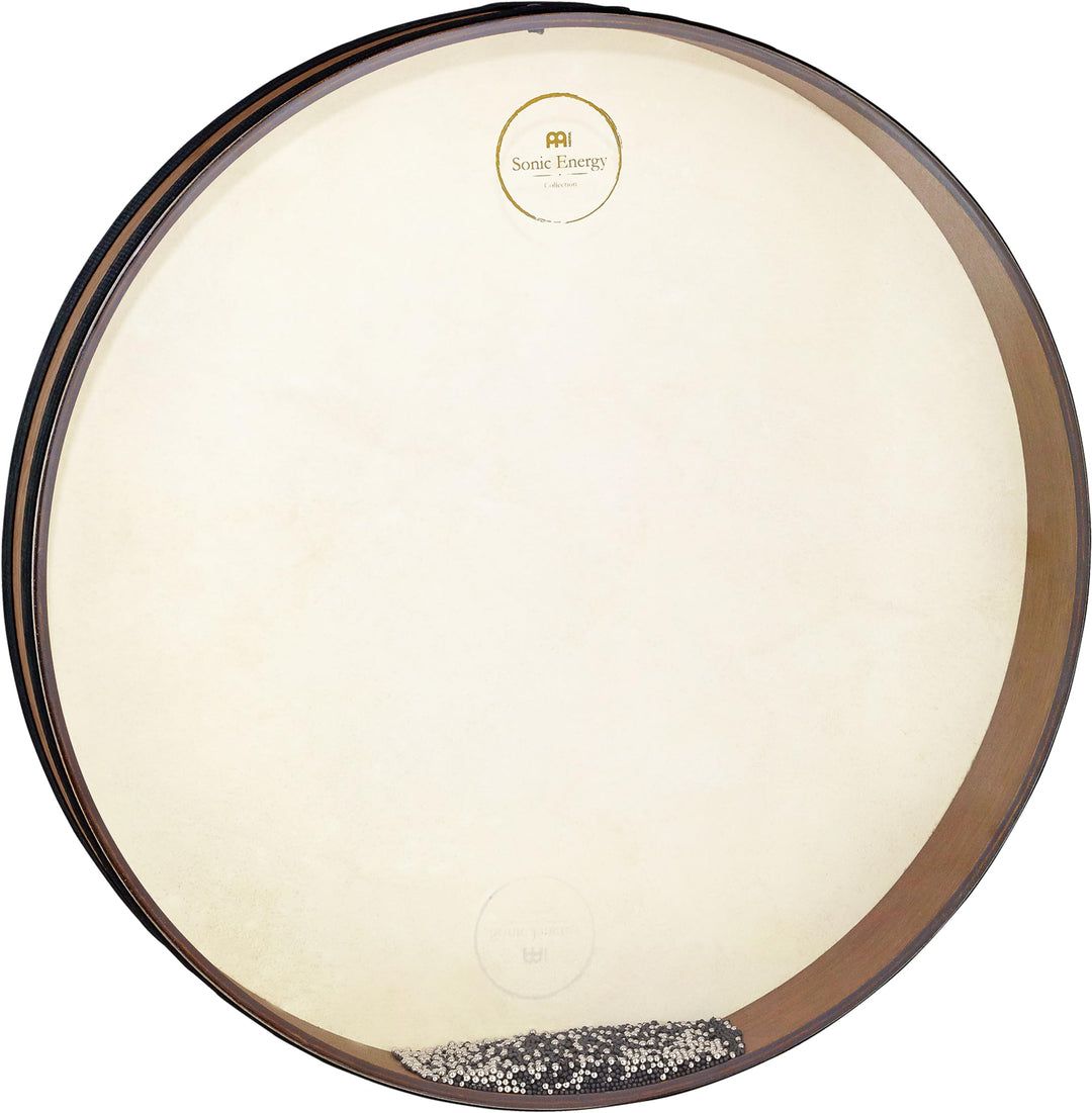 Sonic Energy 20" Ozean Trommel – Mit Ziegenfell und Kunststofffell – Wellenklang für Meditation, Yog