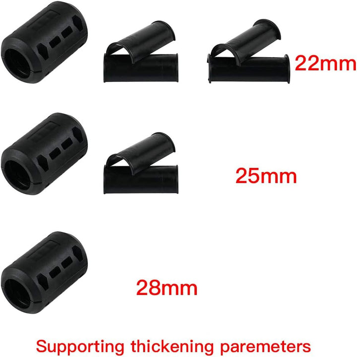 NICECNC Stossstangenschutz, Motor-Sturzbügelschutz, universal, 22/25/28 m, Compatible with BMW R1150