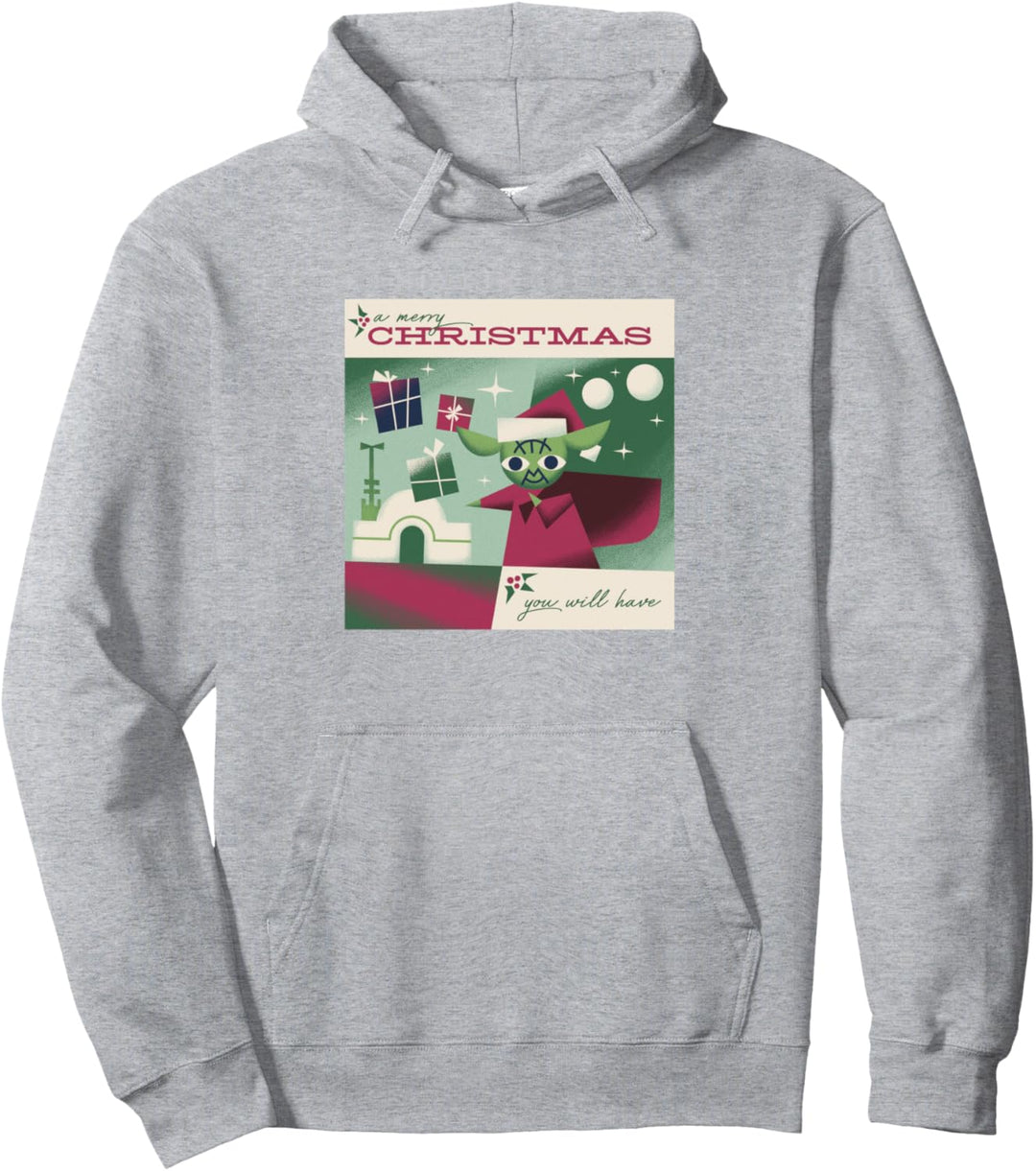 Star Wars Yoda A Merry Christmas You Will Have Pullover Hoodie