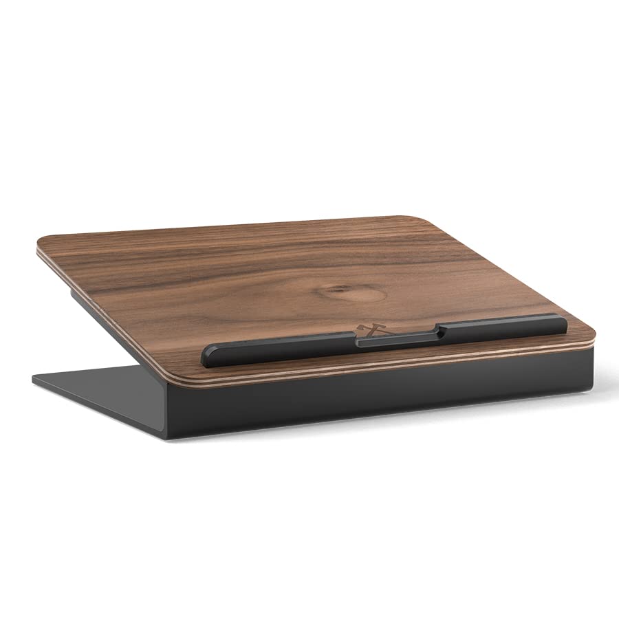 Woodcessories - Laptop Ständer Holz kompatibel für 10" - 16" MacBook Ständer, ergonomische Laptop Ha