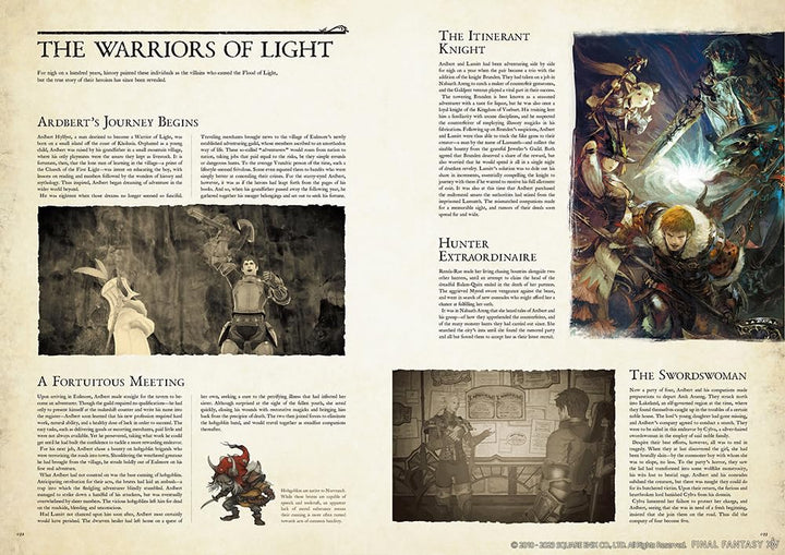 Encyclopaedia Eorzea ~The World of Final Fantasy XIV~ Volume III, Gebundenes Buch