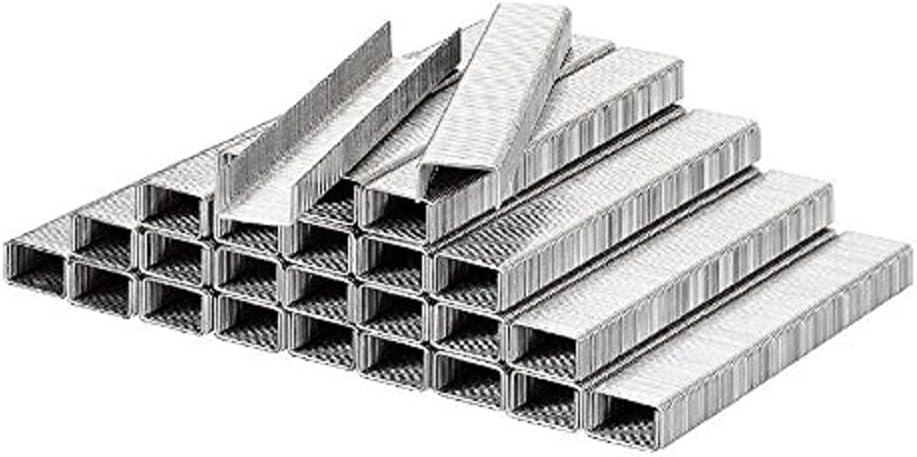 kwb 5000x Klammern, Typ 057/357, Flachdraht, Stahl, C-Spitze ( 10,7 mm x 8 mm, Qualitätsstahldraht )