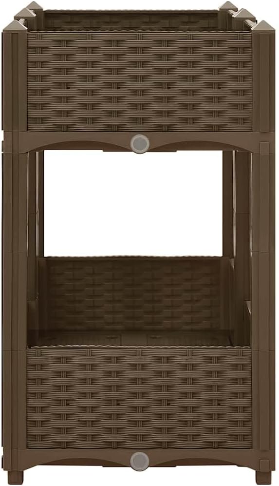 vidaXL Hochbeet Pflanzkasten Pflanzbeet Gemüsebeet Blumenbeet Blumenkasten Frühbeet Gartenbeet Blume