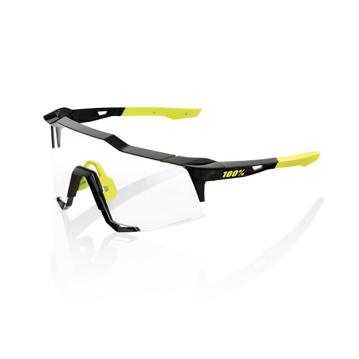 100% GAFAS Speedraft - Gloss Black - Photochromic Linse