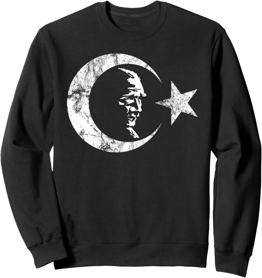 Türkische Flagge Fahne Türk Bayrak Atatürk Cumhuriyet Sweatshirt