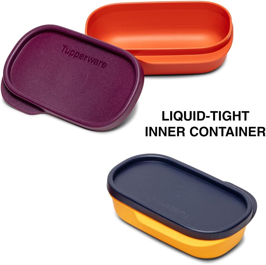 Tupperware Mylunch Liquid Tight Lunch Box 590ml 2pc