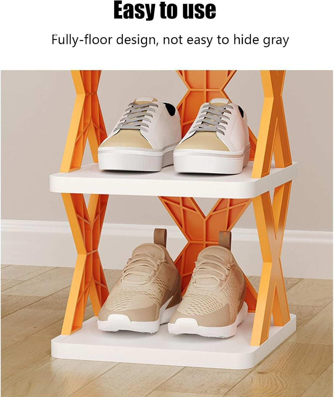 Vertikales, klappbar, hoch, Organizer für Schuhe –, stehend, platzsparend, für Eingangsbereich, Schr