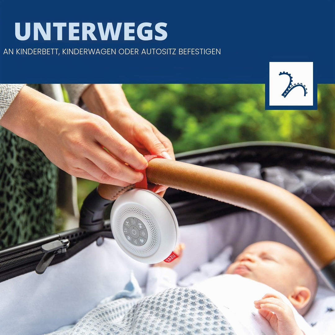 ZAZU Suzy The Baby Soother – Schlafhilfe für Kleinkinder &amp; Baby-Schnuller | 7 beruhigende Melodien i