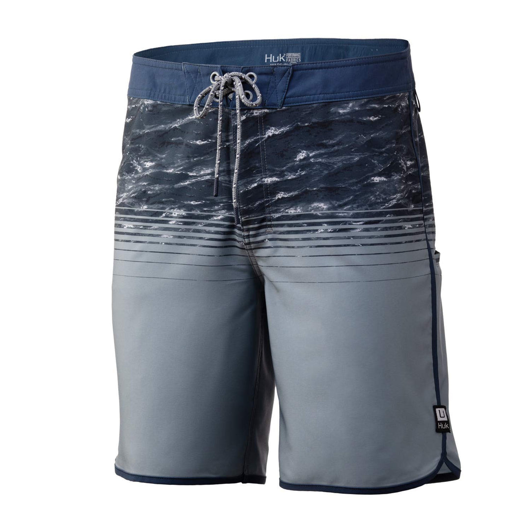 HUK Herren Classic Boardshort 20" Print Shorts 28 Sargasso Meer, 28 Sargasso Meer