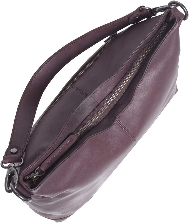 The Chesterfield Brand Amelia - Schultertasche Leder 32 cm Brown, Brown