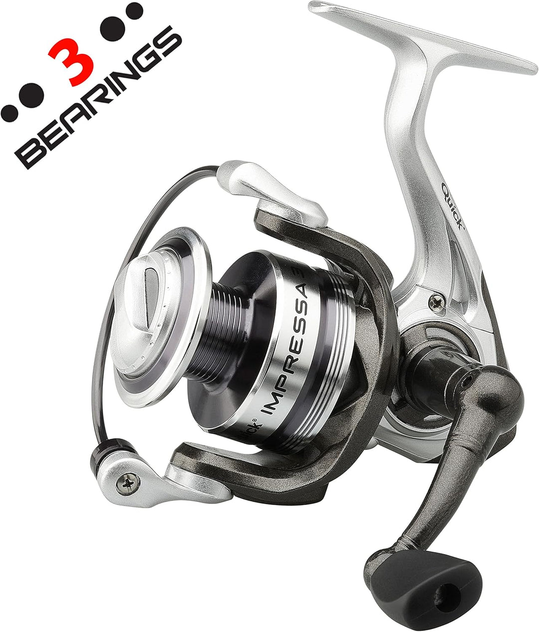 Fischzeux Angelset Forelle komplett – Mini Spin Profi Reiseruten-Set 2,10 m