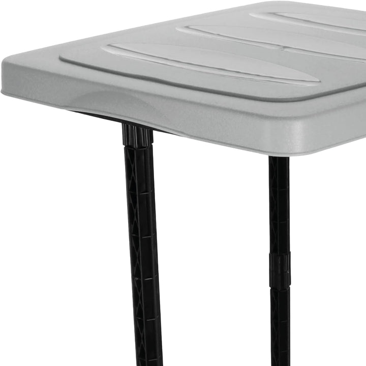 com-four® 2X Müllsackständer mit Deckel - optimal für Heim, Garten, Werkstatt und Camping - 3 möglic