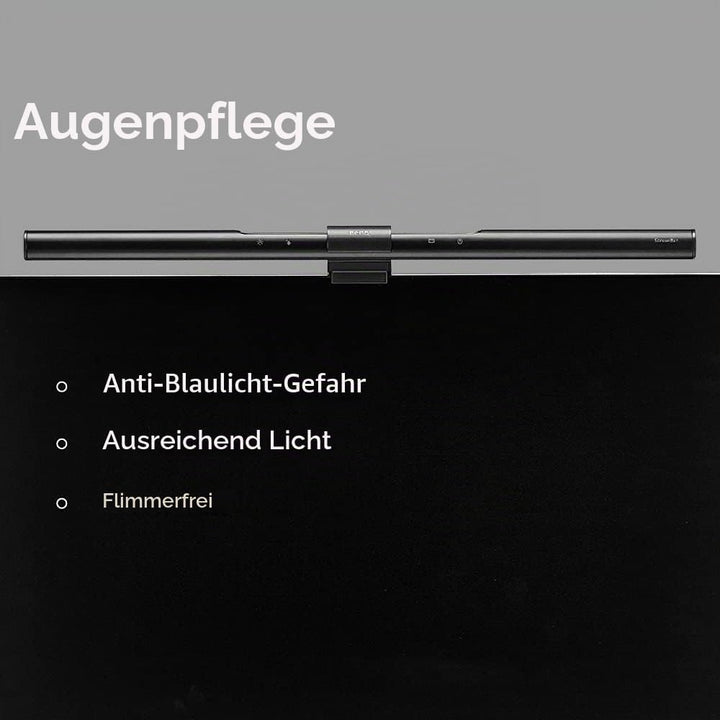 BenQ ScreenBar LED Monitor Lampe Schreibtischlampe bildschirmlampe mit Auto-Dimmen und Farbton-Anpas