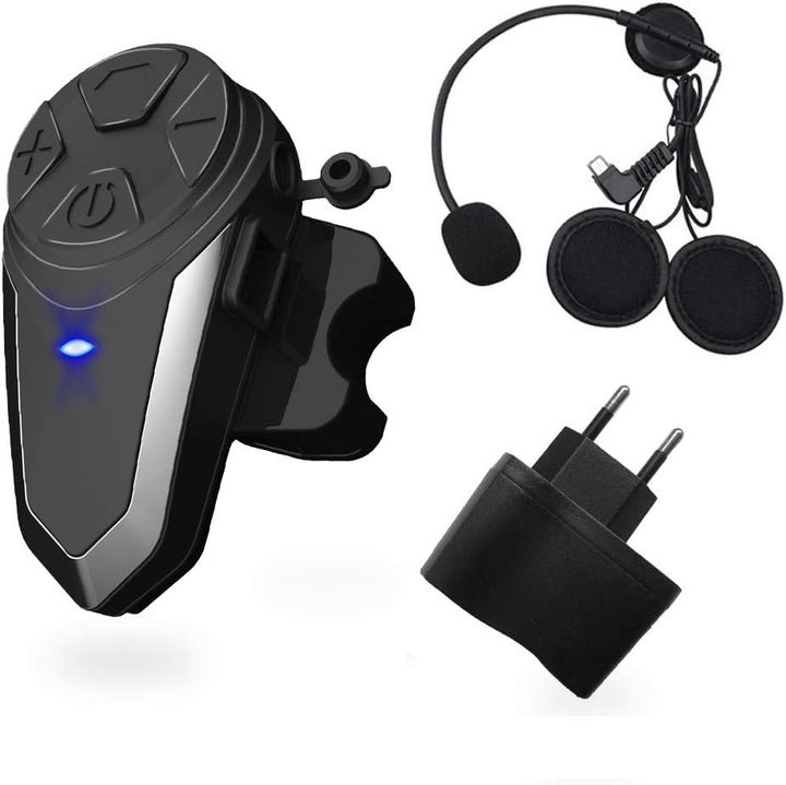 BT-S3 1000m Motorrad-Intercom-Helm-Headset Echtzeit-Kommunikationssysteme Freisprech-FM-Radio wasser