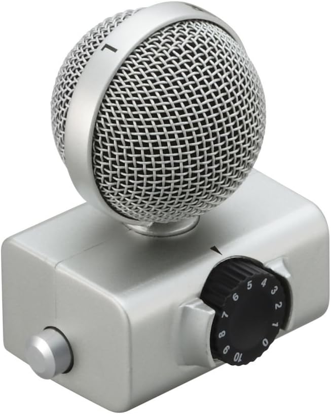ZOOM SSH-6 Stereo Shotgun Mikrofon für H5/H6/Q8 & MSH-6 MS Capsule für H5/H6/Q8, Schwarz Stereo Shot