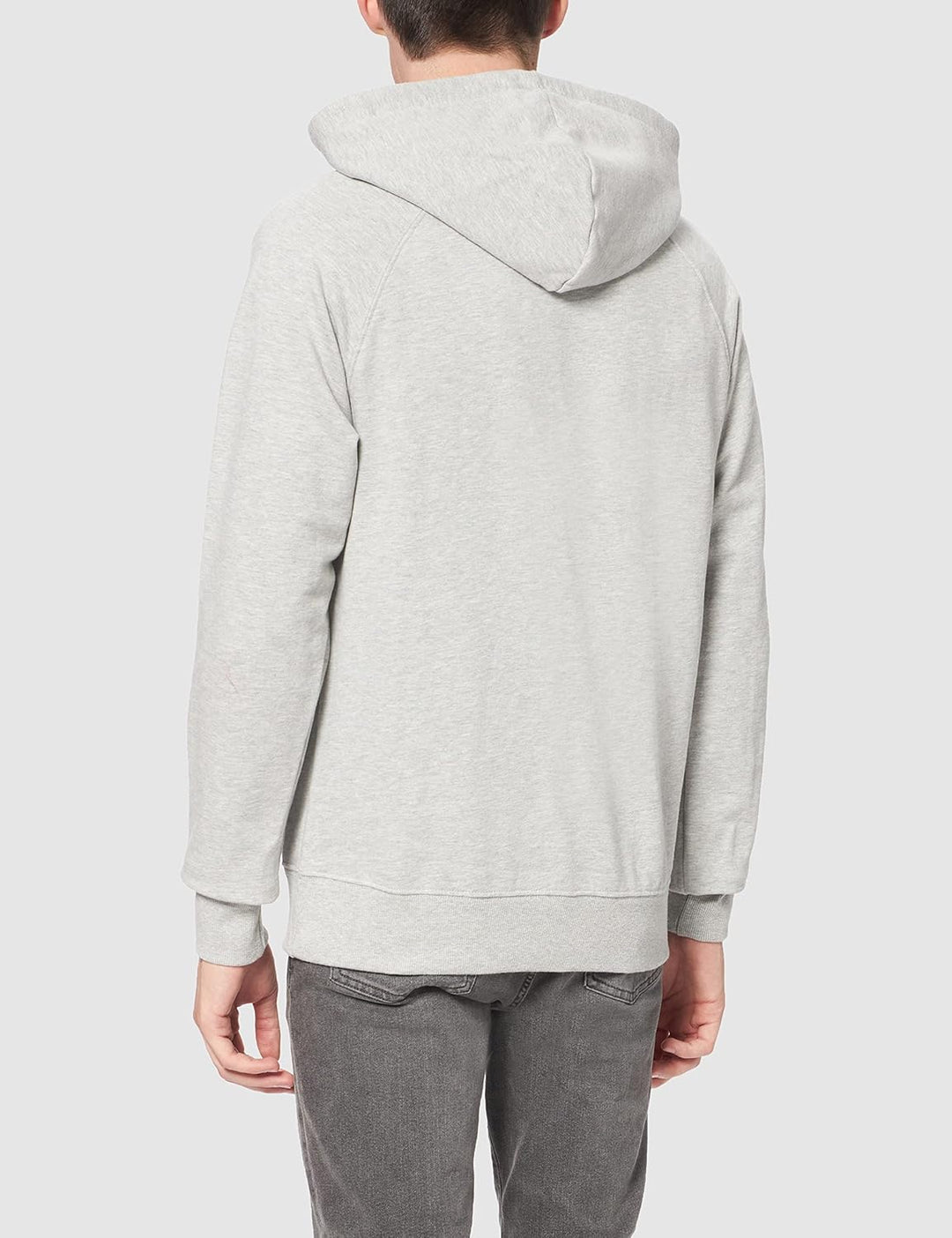 REVOLUTION Mens 2056 Sweatshirt, Grey-Mel, XXL