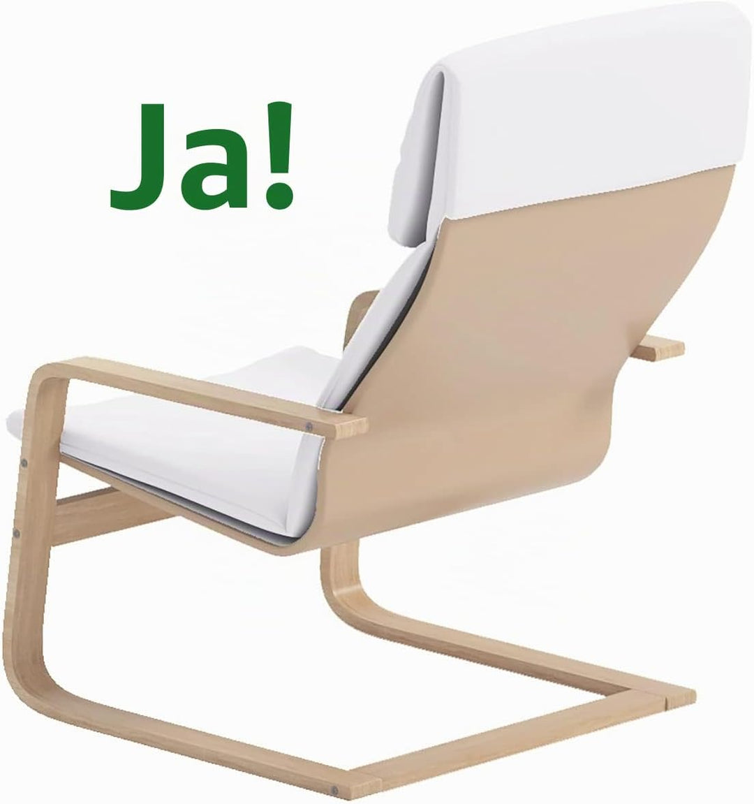 HomeTown Market Der strapazierfähige Pello-Ersatzbezug ist kompatibel mit IKEA Pello Stuhl oder Sess