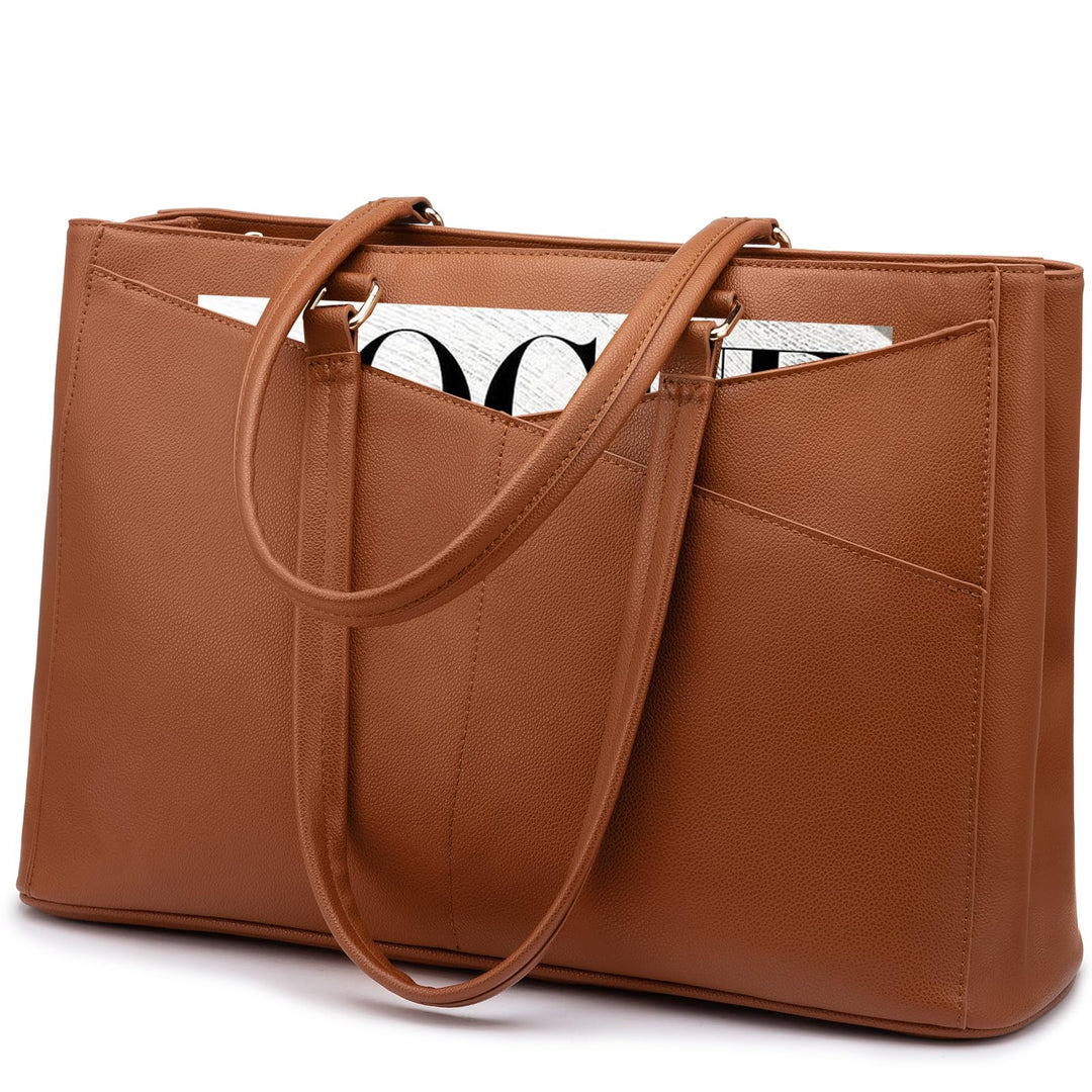 LOVEVOOK Laptop Handtasche Damen, Laptoptasche 15,6 Zoll Mittelgross Arbeitstasche Lehrertasche Shop
