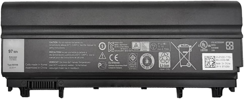 7XINbox 11.1V 97Wh N5YH9 VV0NF Ersatz Akku Batterie für Dell Latitude E5440 E5540 VVONF N5YH9 VJXMC