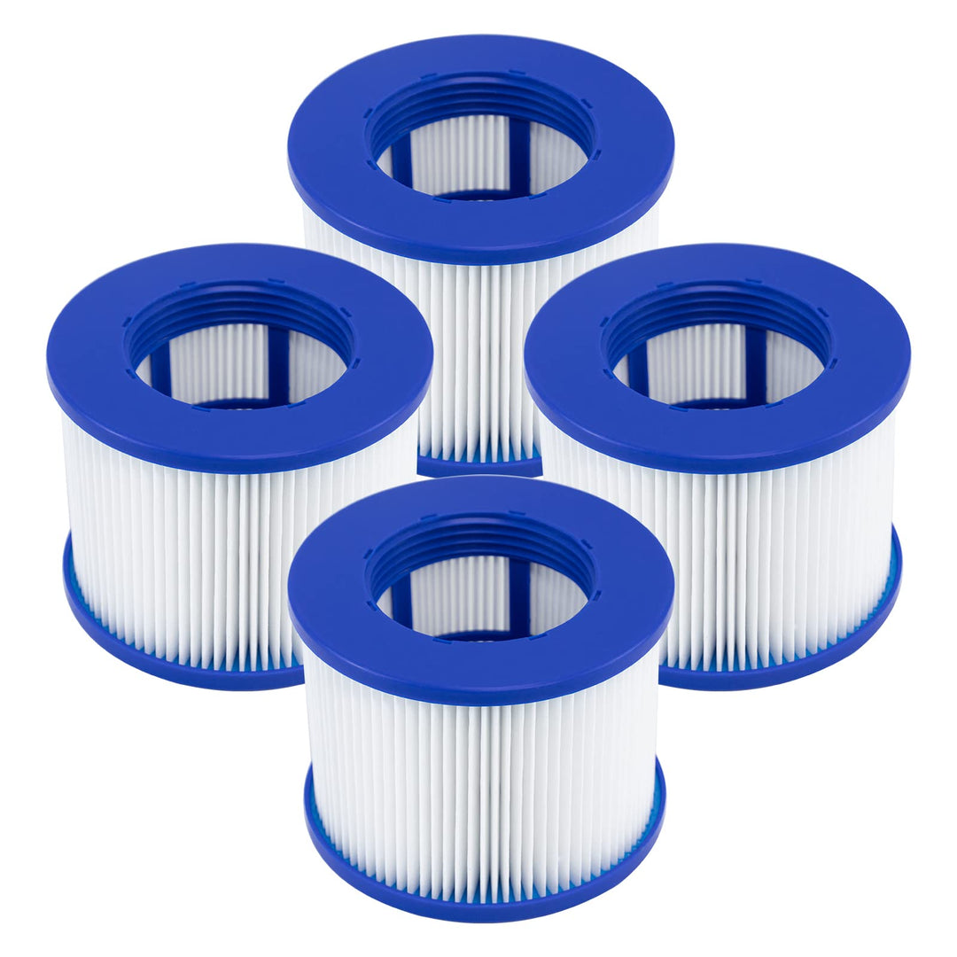 Hrozny Filterkartusche für Whirlpool, Clever Spa Filter 75 x 100 mm Whirlpool Filter Zubehör. (4Stüc