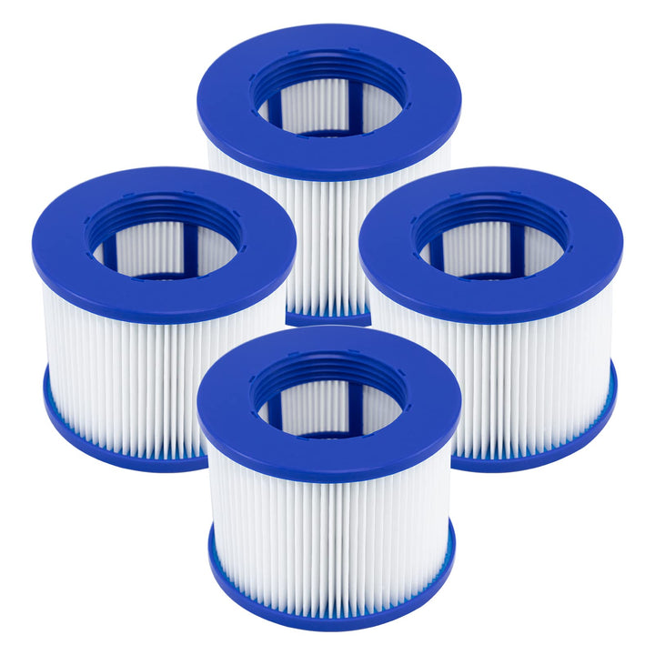 Hrozny Filterkartusche für Whirlpool, Clever Spa Filter 75 x 100 mm Whirlpool Filter Zubehör. (4Stüc