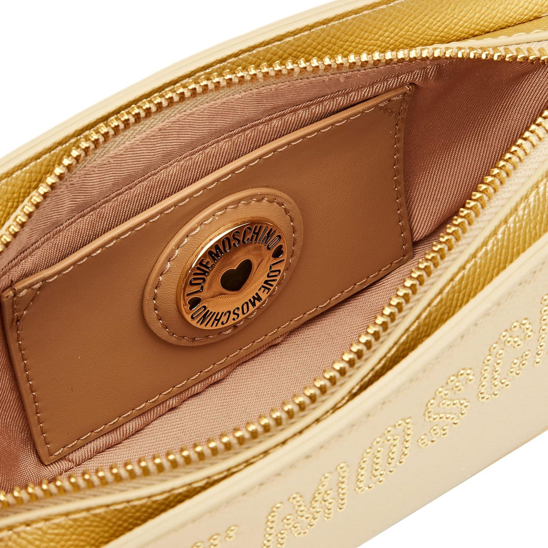 Love Moschino Damen Jc4208pp0gkg0 Handtasche Gold, Gold