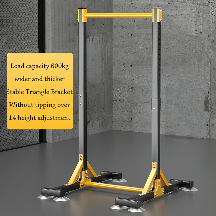 NIDAYE Klimmzugstation, Klimmzugstange, freistehend, Fitnessgerät für zu Hause, belastbar bis 200 kg