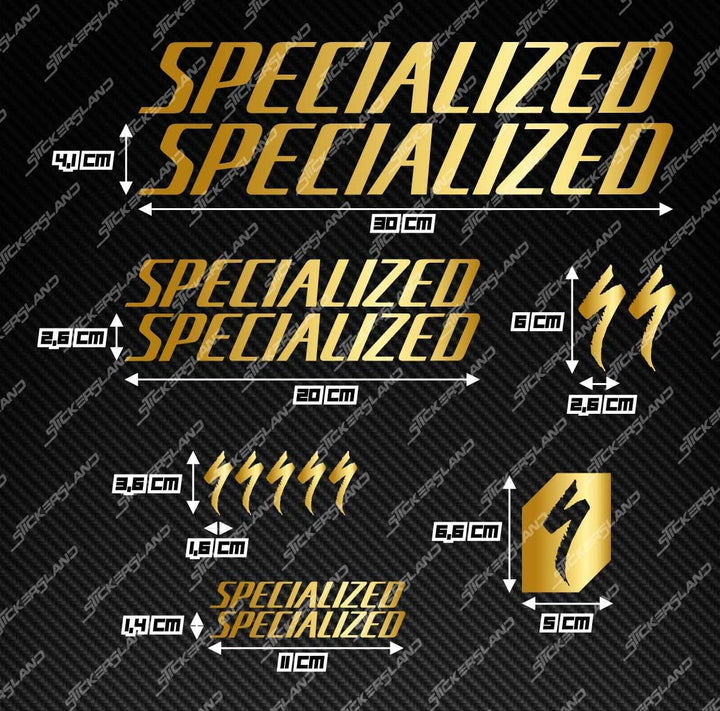 Aufkleber-Set kompatibel mit Rahmen MTB Mountainbike und Helm | Decals Aufkleber für Fahrrad Schrift