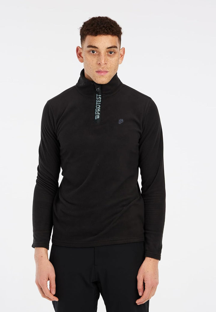 Protest Herren Perfekt fleece XS True Black, XS True Black