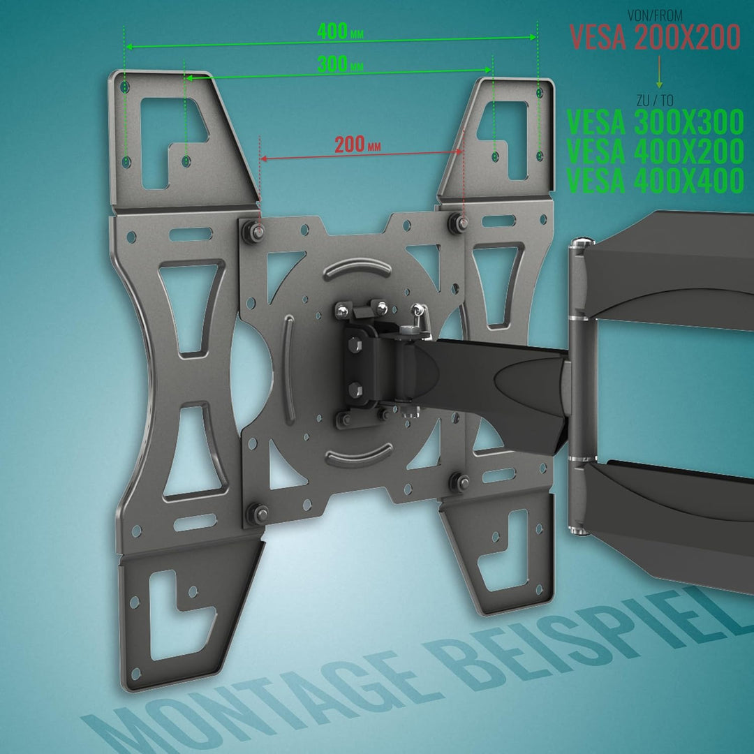 RICOO VESA Adapter universal TV Wandhalterung Fernseher Halterung für 32-55 Zoll VA0300 Erweiterung