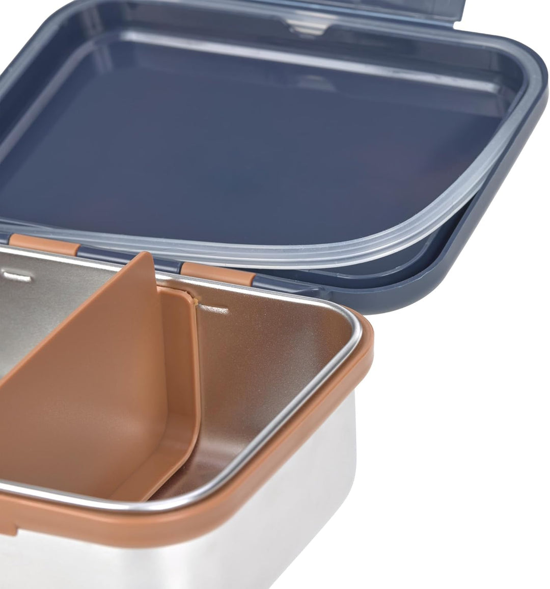 LÄSSIG Kinder Brotdose Edelstahl Lunchbox Frühstücksbox Nachhaltig Kindergarten Schule/Lunchbox Stai