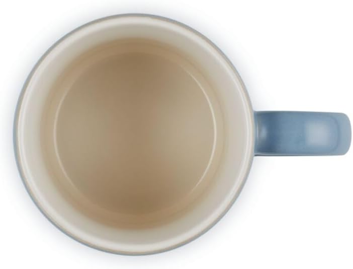 LE CREUSET Espressotasse aus Steinzeug, 100 ml, Chambray, 70305104340099 Blau 100 ml Espressotasse a