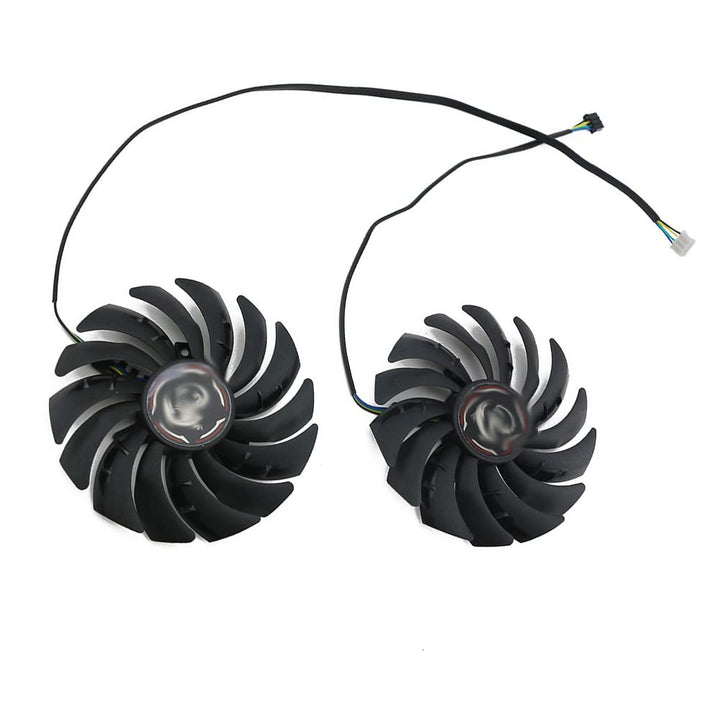 Lüfter Set 95MM PLD10010B12HH für MSI GeForce RTX 2070 Gaming X 8G, GeForce RTX 2070 GAMING Z 8G Vid