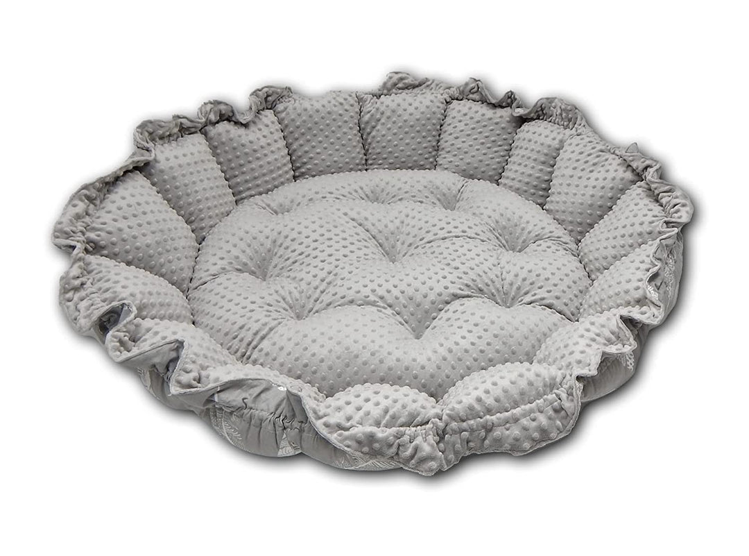LOOLAY ENGELSNEST Kingsize XXL BABYNEST Nestchen-Ø 90cm Krabbledecke-Ø 155cm 2seitig Babynestchen Ba