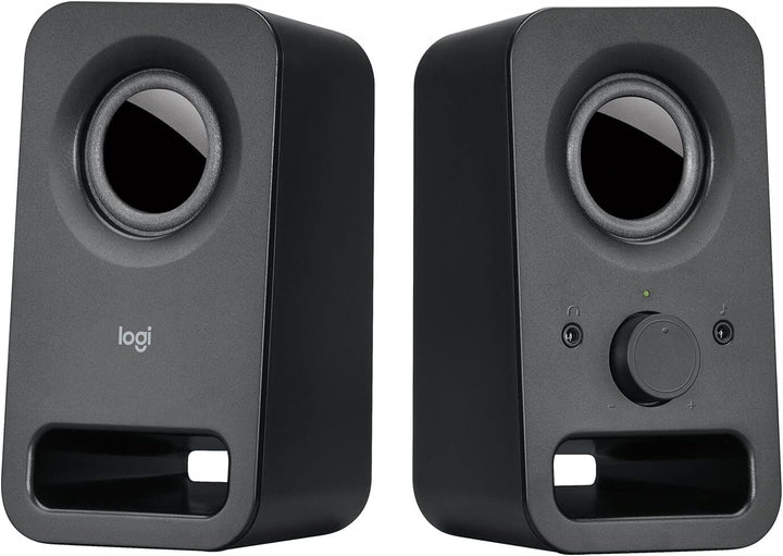 Logitech Z150 PC-Lautsprecher, Stereo Sound, 2 Lautsprecher, 6 Watt Spitzenleistung, 3,5 mm Eingang,