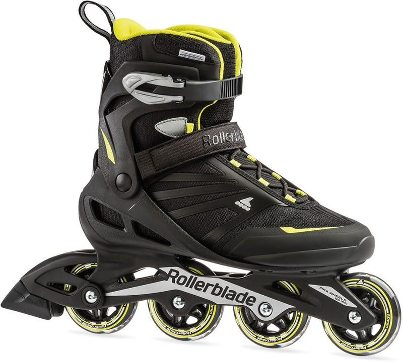 ROLLERBLADE SPIRITBLADE Inline Skate 2022 Black/Lime 42.5, 42.5