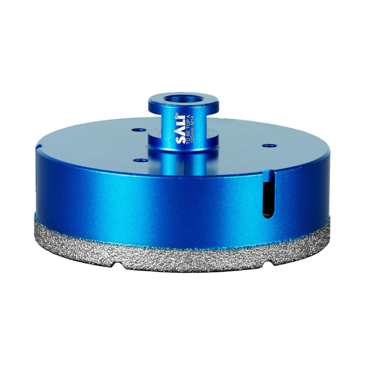 Diamant Fliesenbohrer 125mm M14 Gewinde Trockenbohrer Diamantbohrer Glasbohrer Lochsäge für Keramik,